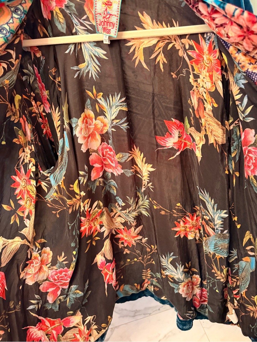 The Exotic Gorgeous Johnny Was Biza Embroidered Kimono jacket in XXL: Pls. Read - Picture 13 of 16